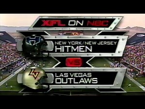 XFL 2001 - Week 1, Game 1 - NY/NJ Hitmen at Las Vegas Outlaws
