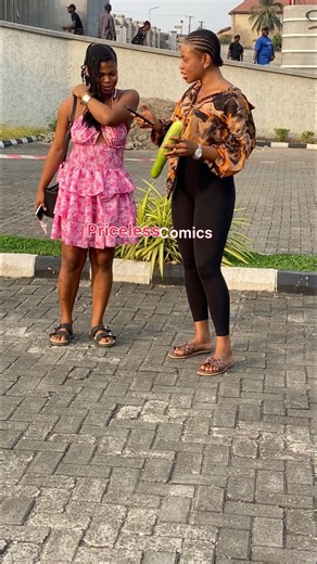 She’s scared of cucumber but imagine the size she can handle 👆😂 Dey play | Priceless Comics