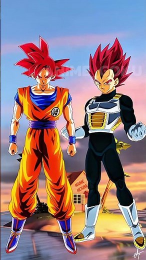 GOKU VS VEGETA | who is strongest #shorsfeed #goku #dragonballsuper #anime #db