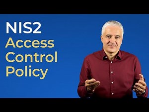 Access Control Policy - How to Write It? [NIS2 template overview]