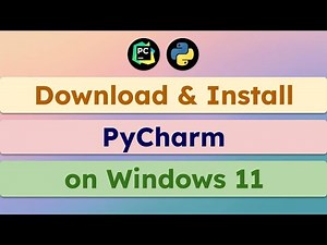 Download & Install PyCharm on Windows 11