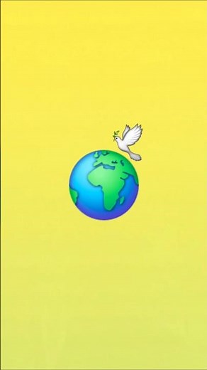 Global peace and harmony ✨️ #emojioftheday