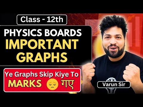 Important Graphs of Class 12 Physics 2026 🔥 ये Skip किया तो Regret होगा!