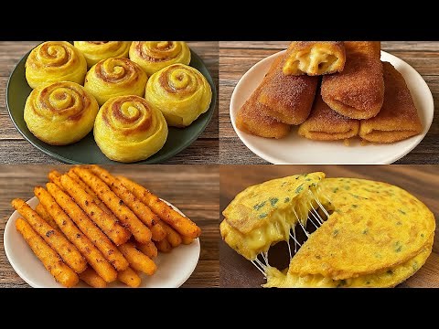 4 Easy and Delicious Potato Recipes | Quick Recipes to Enjoy with the Family