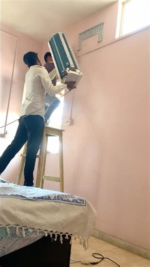 Godreg Ac Installation ‪@Zamzam_air_conditioner‬