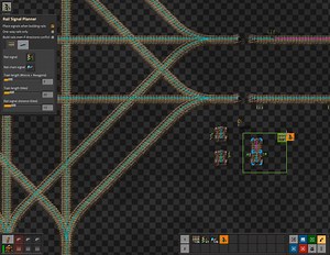 Rail Signal Planner is now updated to place rail signals automatically while you are building rails