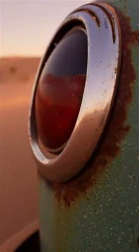 Abandoned Car Discovered in the Middle of the Desert