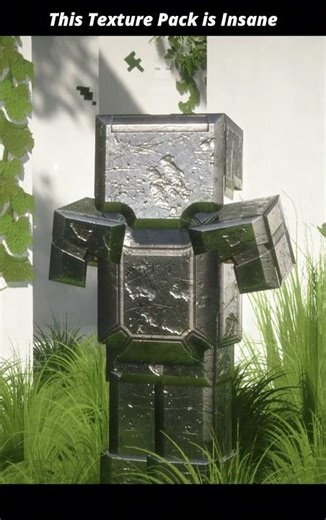 This Texture Pack is Insane #minecraft #minecraftrealistic