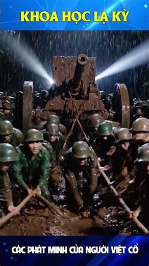 Kỳ tích Điện Biên Phủ: Kéo pháo 2,4 tấn lên núi bằng tay không? 🇻🇳🔥 #shorts