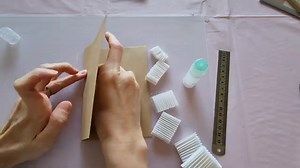 簡単なのに、おしゃれ！クリスマスカードの作り方★材料ぜんぶ100均(Seria)子供も大人も楽しめる♪