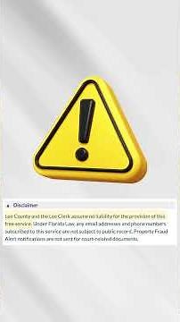 Property Fraud Alert: The Free Tool Every Lee County Property Owner Should Know