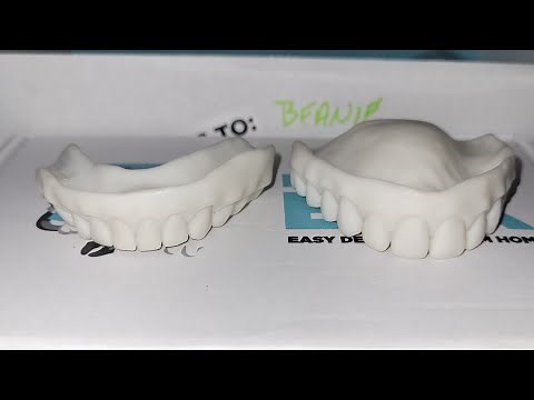 Part 2--Denture Box-My 1st 3D Tryin's have Arrived !#denturebox #dentures #denturewearer