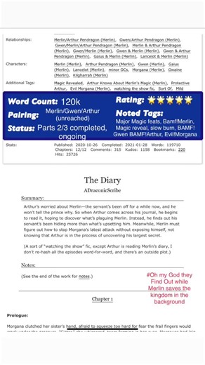 #fanfic #recs #fanfiction #bbcmerlin #merthur #ao3 #ao3fanfic #ao3fanfiction #merlinfandom #merlin #morganapendragon #arthurpendragon #magic #au #merlinfanfiction #merlinfanfictionrecs #bamf #gwenuviere #kilgarrah #emrys #destiny #majormagic #hesamagicman #evilmorgana #evilmorganapendragon #agravainependragon #spies #justkissalready