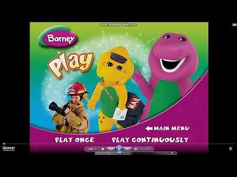 Barney: You Can Be Anything - DVD Menu Walkthrough