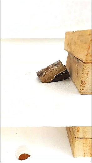1832°C Iron Pipe vs Thermacol Melt!🤯#satisfying #asmr #experiment