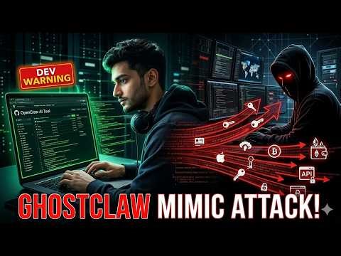 “Developers Installed This AI Tool… It Stole Everything (GhostClaw Malware)”