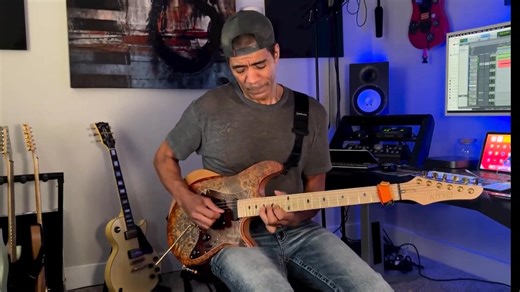 Having fun with yet another Benjamin Harrison track For guitar lessons contact greghoweinfo@gmail.com #greghowe #guitar #kieselguitars #daddario #guitarist #guitarsolo #guitarplayer #electricguitar #shred #guitarworld #wheelhouse #tempestpulsegreghowe #vegatrem #Dunlop #overloud_official #dvmarkamps | Greg Howe