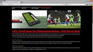 FIFA 14 Download For Free for iPhone, iPad, iPod And Android!