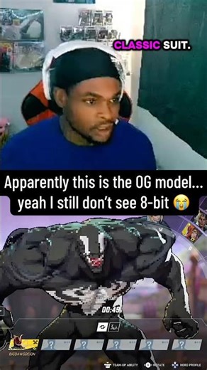 OG model or not… this still look like Venom on low settings 😂 #marvelrivals #scam #venom #skin