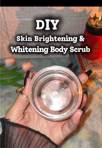 DIY Skin Brightening Body Scrub for Exfoliation