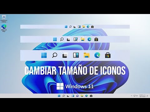 CAMBIAR EL TAMAÑO DE LA BARRA DE TAREAS DE WINDOWS 11 (ICONOS PEQUEÑOS)
