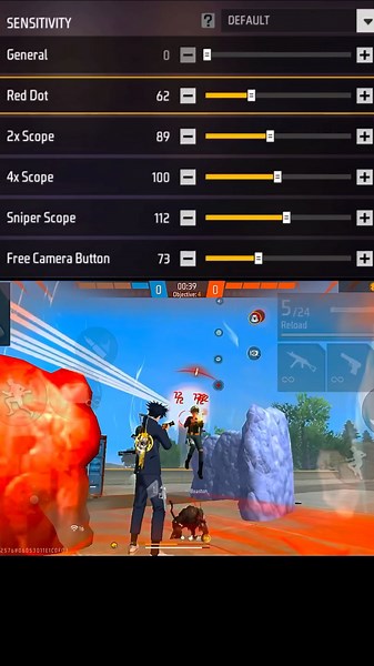 Free Fire Headshot setting 2026 ⚡ Best Sensitivity Settings ⚙️| Sensitivity + Hud Settings Free Fire