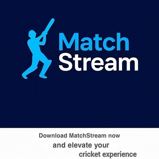 MatchStream - Live cricket scores, match updates, player stats & latest cricket news