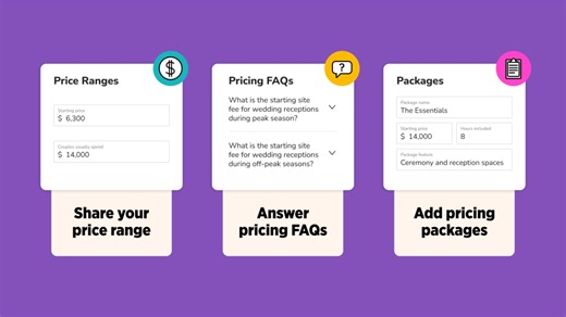 Wedding pro pricing | Honestweddingadvice.com