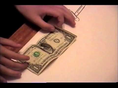Easy Paper-Clip and Dollar Bill Trick Amazing!