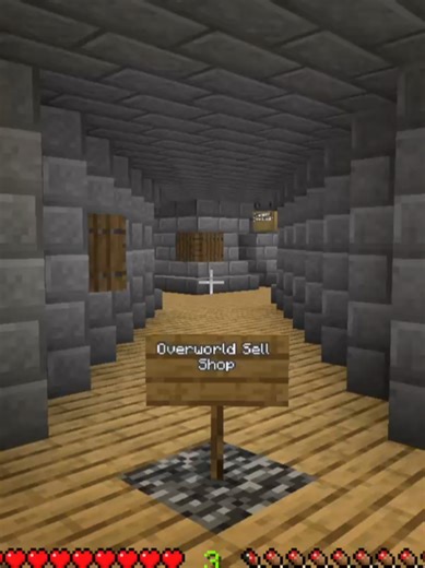 Overworld Shop Upcoming Realm! #minecraft #Realm