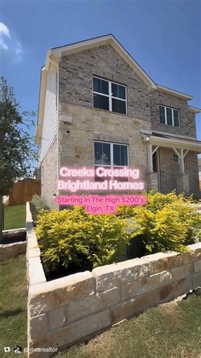 Premium homes. Lowest tax rate in Elgin. Only at Creeks Crossing by Brightland Homes—schedule a visit! #BrightlandHomes . . https://www.brightlandhomes.com/new-homes/texas/austin/creeks-crossing?form=meeting&meeting=Social . . Instagram Repost: julissarealtor_ ✨ Dreaming of quiet charm just outside the city? 🏡 Creeks Crossing by Brightland Homes in Elgin might be the one. Here’s why I’m loving this community: 📍 Only Premium Builder in Elgin that is offering the Lowest Tax Rate of 2.45% 🛣️ Qui