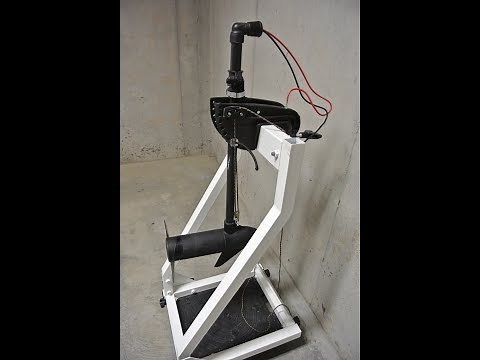 DIY Trolling Motor Inexpensive Impact Protection and Cable Lift