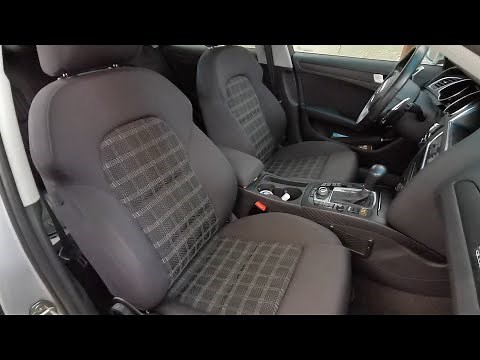 Audi A4 B8 - How to remove or replace the front seats