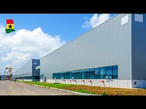 Ghana’s $90 million dollars Ceramic Tiles Factory is fast expanding