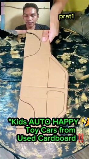 DIY Toy Car from Cardboard‼️ Simple But Cool 😱✨"