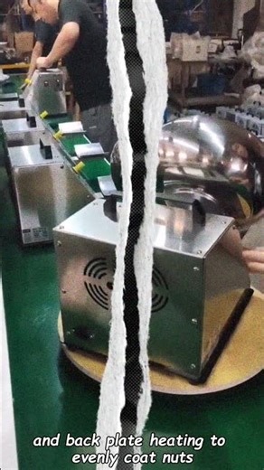 Chocolate Coating Machine Tabletop Coating Pan Small Food Coating Equipment