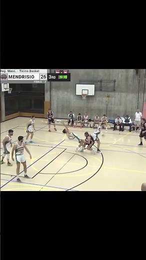 💪 BIANCHINI DOMINATES! A power move for the basket 🔥🏀 #basketball #basketballhighlights #basketball