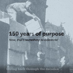 📣Giving back has been who we are since 1874. Let’s look at some of our favorite moments of those 150 years of helping families and communities! Throughout World War I, the Great Depression and World War II, like the rest of the world, we faced daunting challenges. Some members fought in the wars, while others supported people at home with donations and care packages. Together, we came out of this era with expanded benefits and organizational changes that carry on today. Learn more about this pa