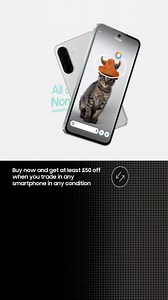 Buy the Galaxy A56 5G and get a guaranteed £50 off when you trade in any smartphone in any condition* *Purchase from samsung.com by 15/04/25. £50 based on any smartphone in any condition. Purchased phone will be blocked if you don't send us your Trade In device. T&Cs apply. | Samsung | Facebook