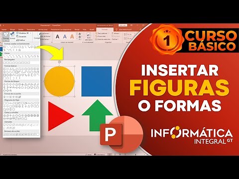 COMO INSERTAR FORMAS O FIGURAS EN POWER POINT | Curso Básico