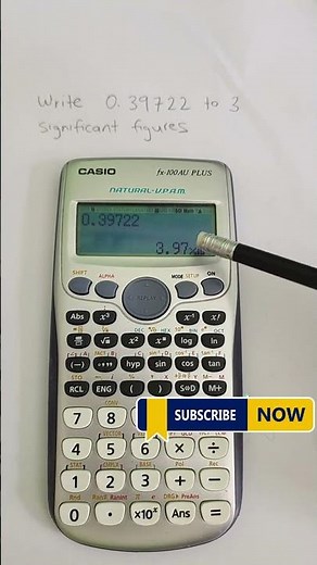 Rounding to significant figures using a calculator#maths#quickmaths #education #mathhack #calculator
