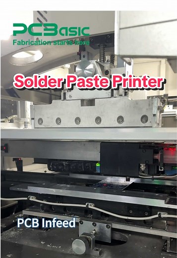 Solder paste printing is the first critical process in an SMT production line. In this video, we walk you through the complete working process of a solder paste printing machine: PCB loading → PCB alignment → Board lift & stencil contact → Squeegee printing → Separation → PCB unloading → Automatic stencil cleaning. The quality of solder paste printing directly affects downstream SMT assembly results. Defects such as tombstoning, solder bridging, insufficient solder, and cold solder joints are of