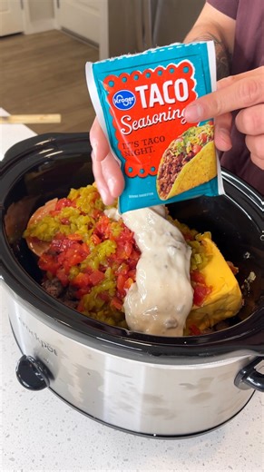 Family favorite appetizer Brian L makes the best queso bean dip in a crockpot | Anyone Can Cook