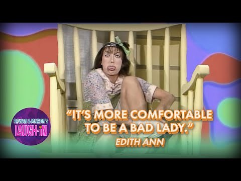 Edith Ann Has the Scoop on Bad Ladies | Rowan & Martin's Laugh-In