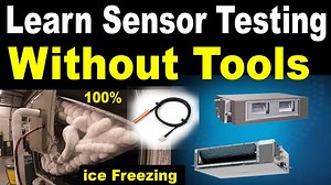 how to test a central AC room sensor practically. We show step-by-step how to check the sensor using ice-making conditions and explain its impact on air conditioning performance. If you’re facing cooling issues or sensor malfunctions, this guide will help you troubleshoot and verify your AC sensor. | ASR Service Center