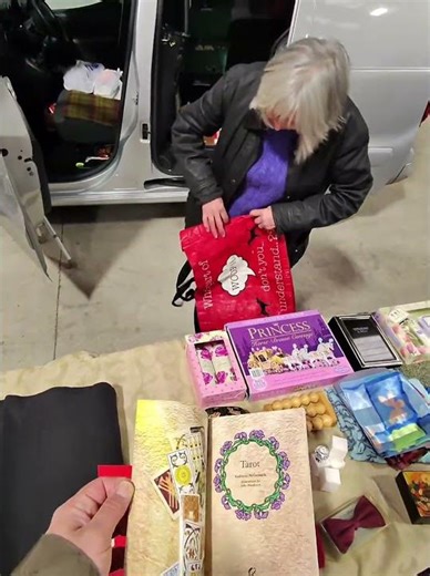 ALWAYS CHECK. SOME r WORTH £1000s #carboot #tarot #carbootfinds #thrifting #witchcraft