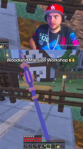Woodland Workshop 🫡 #minecraft #mojang #bedrock #vibrant #visuals #twitch #gaming #stream #build