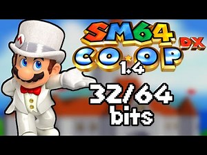 🍄 SM64 CO-OP DX 1.4 PARA 32 Y 64 BITS!!!