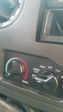 Ford not blowing from vents