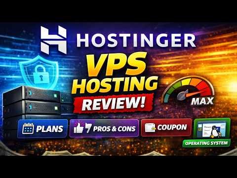 Hostinger VPS Review 2026 🔥 Best Cheap VPS | Plans, Pros & Cons | Coupon
